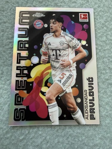 Aleksandar Pavlovic 2025 Topps Chrome