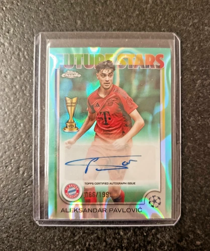 Aleksandar Pavlovic 2024 Topps Chrome /199