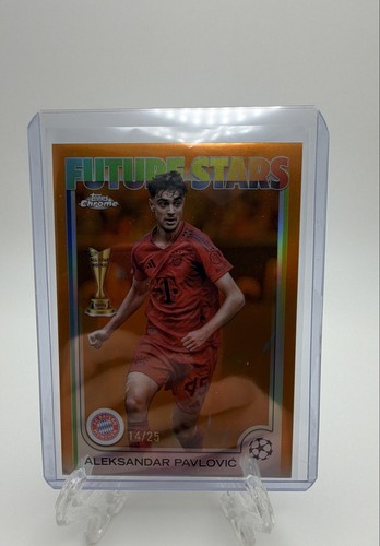 Aleksandar Pavlovic 2024 Topps Chrome /25