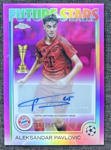 Aleksandar Pavlovic 2024 Topps Chrome /250
