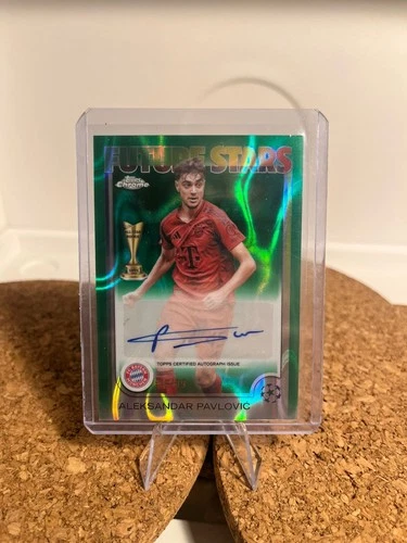 Aleksandar Pavlovic 2023 Topps Chrome 26/99
