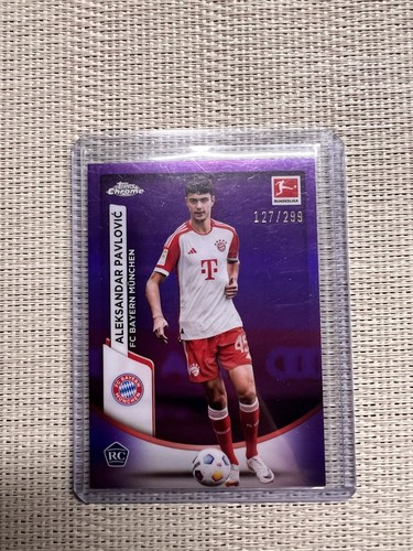 Aleksandar Pavlovic 2023 Topps Chrome /299