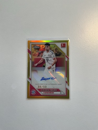 Aleksandar Pavlovic 2025 Topps Chrome /50
