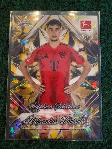 Aleksandar Pavlovic 2025 Topps Chrome /50