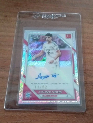 Aleksandar Pavlovic 2025 Topps Chrome /52