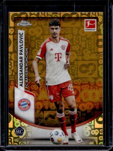 Aleksandar Pavlovic 2023 Topps Chrome /60