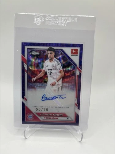 Aleksandar Pavlovic 2025 Topps Chrome /75