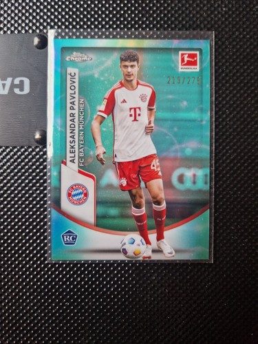 Aleksandar Pavlovic 2023 Topps Chrome Bundesliga /275