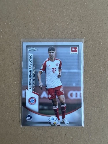 Aleksandar Pavlovic 2023 Topps Chrome Bundesliga