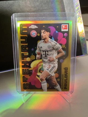 Aleksandar Pavlovic 2025 Topps Chrome Gold /50