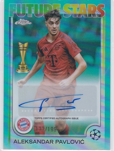 Aleksandar Pavlovic 2025 Topps Chrome Lava /199