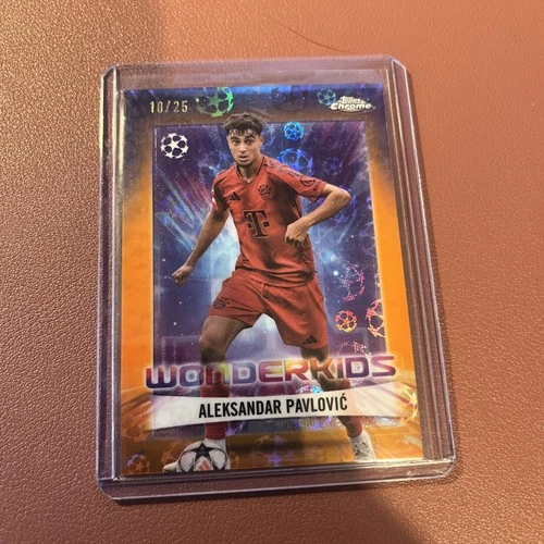 Aleksandar Pavlovic 2024 Topps Chrome Orange /25