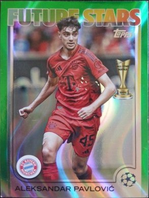 Aleksandar Pavlovic 2024 Topps Chrome Parallel /199