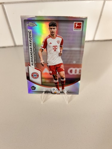 Aleksandar Pavlovic 2023 Topps Chrome Refractor