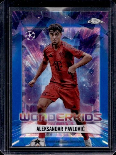 Aleksandar Pavlovic 2024 Topps Chrome Sapphire