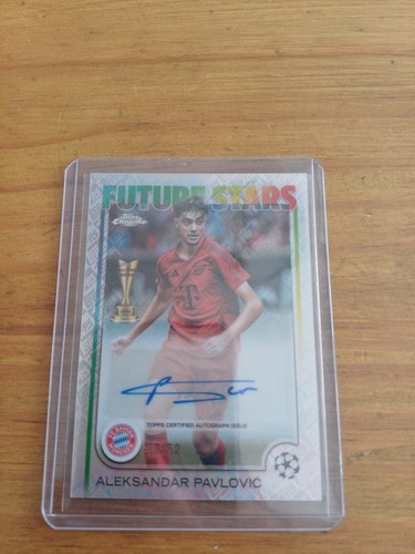 Aleksandar Pavlovic 2024 Topps Chrome Topps Refractor /52