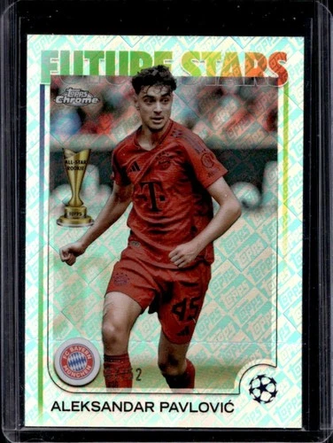 Aleksandar Pavlovic 2024 Topps Chrome Toppsfractor /52