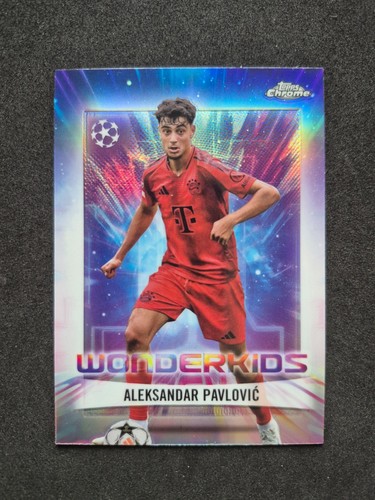 Aleksandar Pavlovic 2024 Topps Chrome UEFA