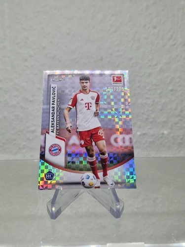 Aleksandar Pavlovic 2023 Topps Chrome X-Fractor /250