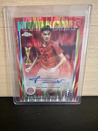 Aleksandar Pavlovic 2024 Topps Cromo UCC /8