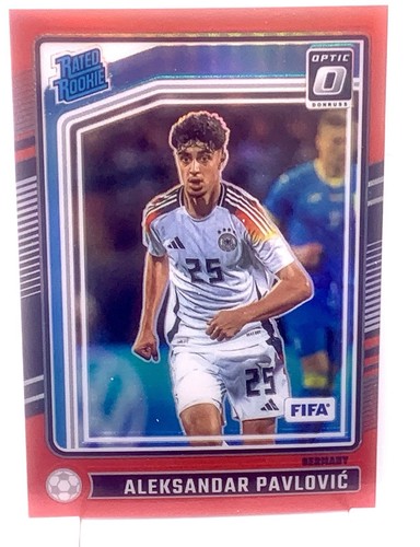 Aleksandar Pavlovic 2024 Panini Donruss Optic Red /299