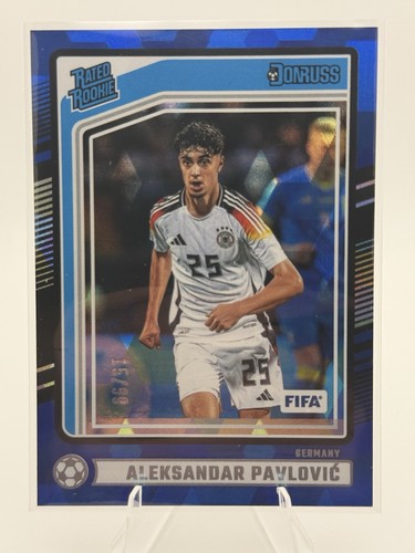 Aleksandar Pavlovic 2024 Panini Donruss Soccer Blue /99