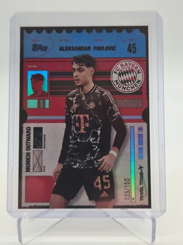 Aleksandar Pavlovic 2024 Topps FC Bayern /150