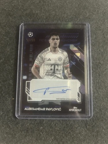 Aleksandar Pavlovic 2025 Topps FC Bayern München UCC /99