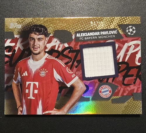 Aleksandar Pavlovic 2025 Topps Flagship Gold /50
