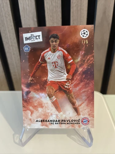 Aleksandar Pavlovic 2024 Topps Impact Red /5