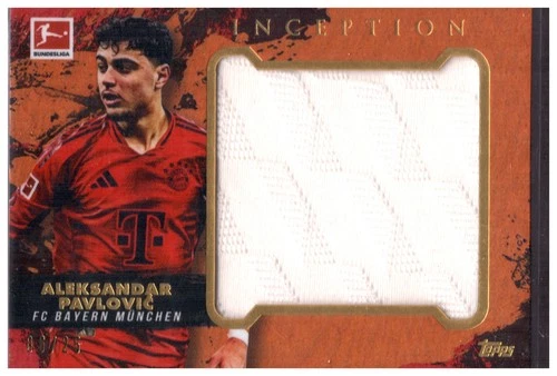 Aleksandar Pavlovic 2024 Topps Inception /25