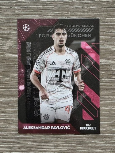 Aleksandar Pavlovic 2025 Topps Knockout