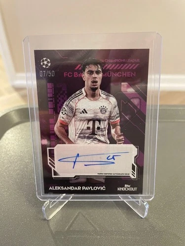 Aleksandar Pavlovic 2025 Topps Knockout /50