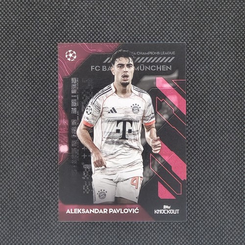 Aleksandar Pavlovic 2025 Topps Knockout