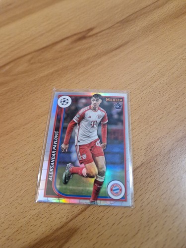 Aleksandar Pavlovic 2023 Topps Merlin Chrome Refractor