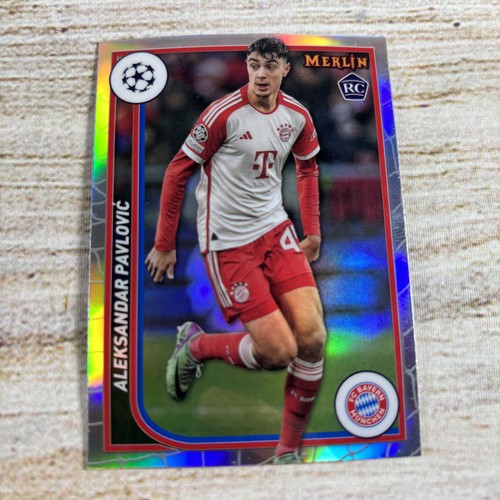Aleksandar Pavlovic 2024 Topps Merlin Collection Refractor #42
