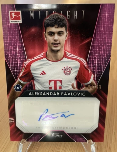 Aleksandar Pavlovic 2023 Topps Midnight /99