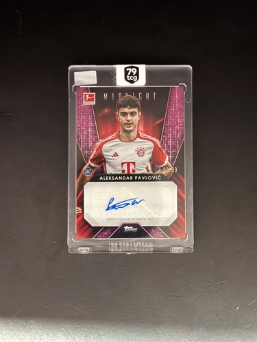 Aleksandar Pavlovic 2023 Topps Midnight /99