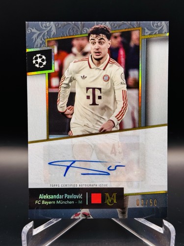 Aleksandar Pavlovic 2024 Topps Museum Collection /50