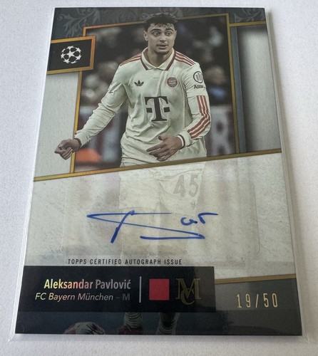 Aleksandar Pavlovic 2024 Topps Museum Collection /50