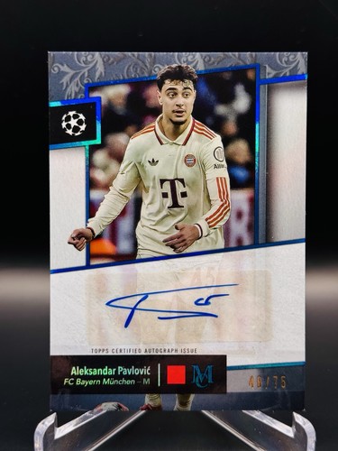 Aleksandar Pavlovic 2024 Topps Museum Collection /75