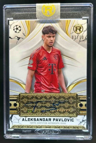Aleksandar Pavlovic 2024 Topps Reverence Black /10