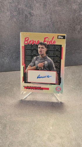 Aleksandar Pavlovic 2025 Topps Team Set FC Bayern München /50