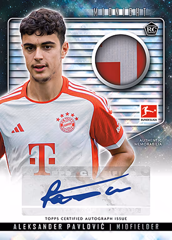 Aleksandar Pavlovic 2023 Topps Now Bundesliga German
