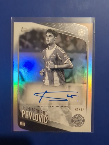 Aleksandar Pavlovic 2025 Topps UCC /75