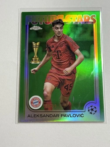 Aleksandar Pavlovic 2024 Topps UCC Chrome /99