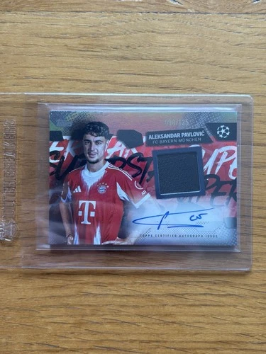 Aleksandar Pavlovic 2025 Topps UCC Flagship /125