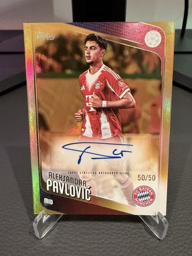 Aleksandar Pavlovic 2026 Topps UCC Flagship 50/50