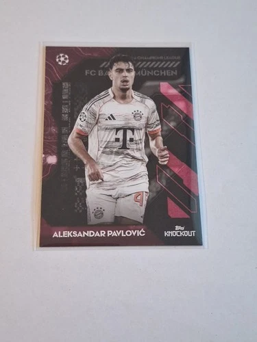 Aleksandar Pavlovic 2025 Topps UCC Knockout