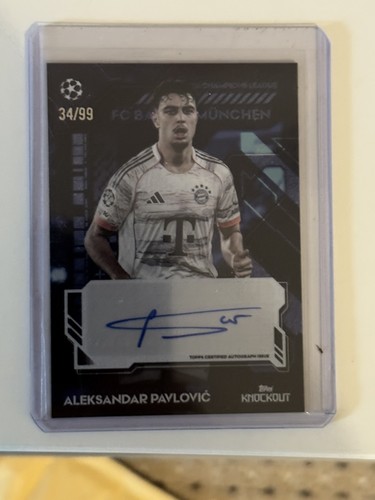 Aleksandar Pavlovic 2025 Topps UCC Knockout /99
